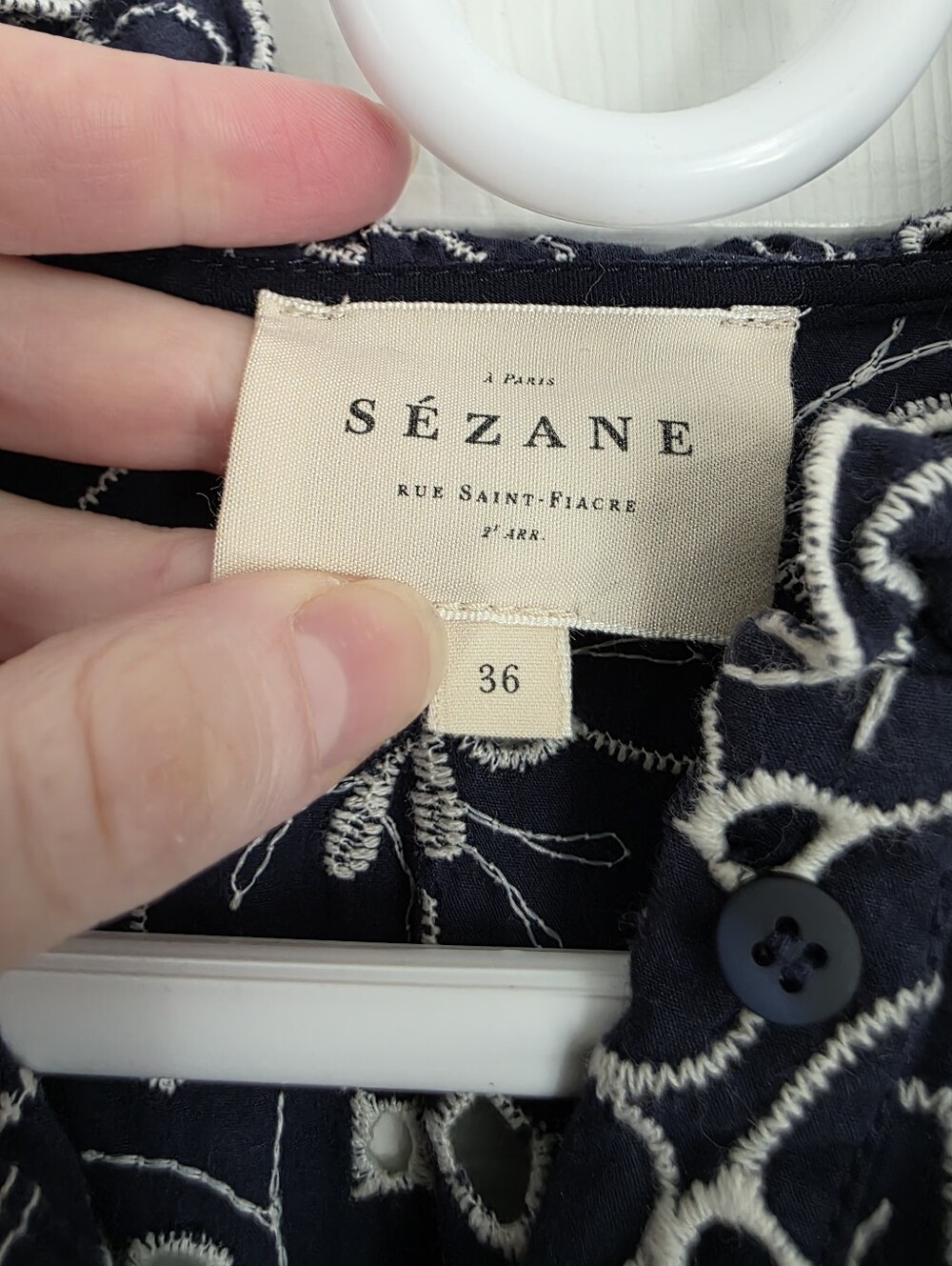 Sezane Mathilda Shirt - Picture 4 of 8
